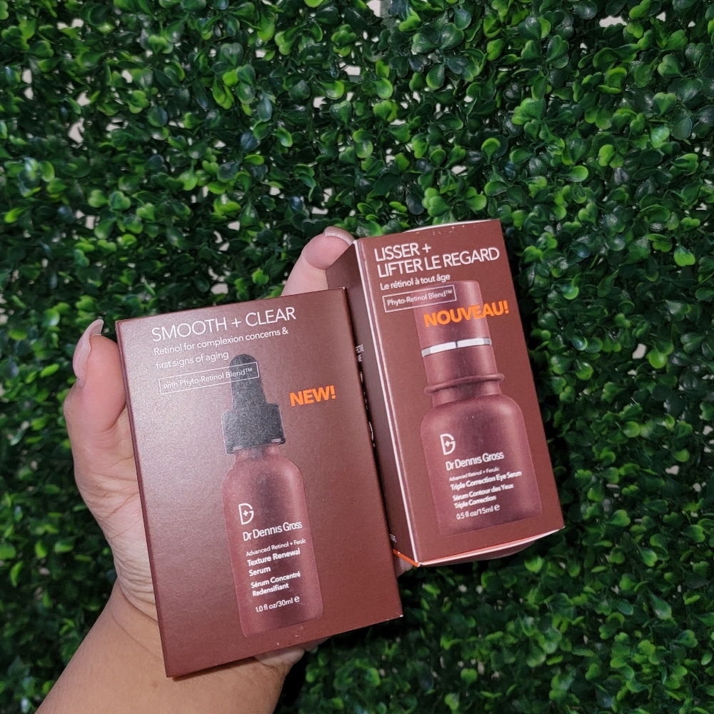 Dr Dennis Gross Advanced Retinol and Ferilic Skincare Set